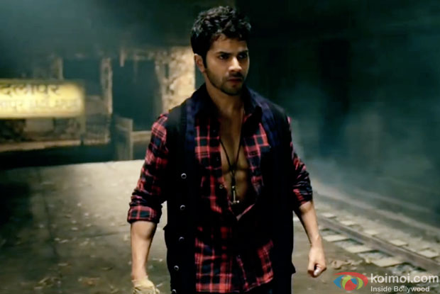 Varun Dhawan in a still from movie 'Badlapur'