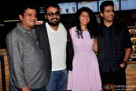 Harshavardhan Kulkarni, Anurag Kashyap, Veera Saxena and Gulshan Devaiah during the Hunterrr movie's Grand music launch