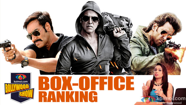 Ajay Devgn, Akshay Kumar and Hrithik Roshan