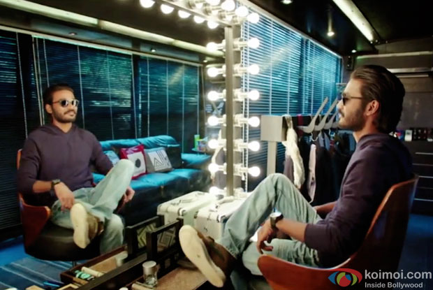 Dhanush in a still from movie 'Shamitabh'