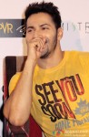Varun Dhawan during the promotion of movie 'Badlapur' in New Delhi