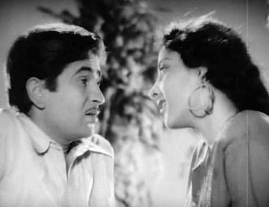 still from movie 'Barsaat (1949)'