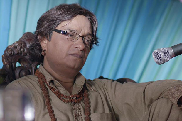 Brijendra Kala as a 'Godman' in a still from movie 'Kuku Mathur Ki Jhand Ho Gayi (2014)'