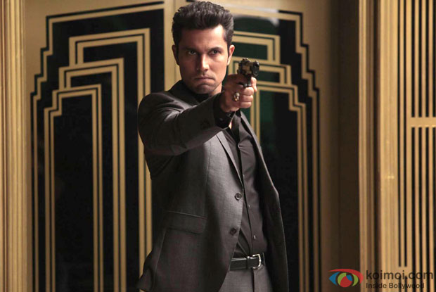 Randeep Hooda in a still from movie 'Kick (2014)'