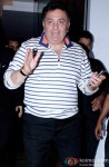 Rishi Kapoor during the birthdya party of Randhir Kapoor