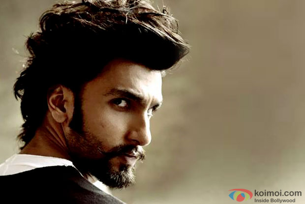 Ranveer Singh during a photoshoot
