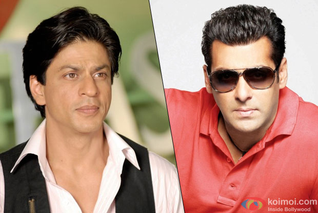 Shah Rukh Khan and Salman Khan Shah Rukh Khan and Salman Khan