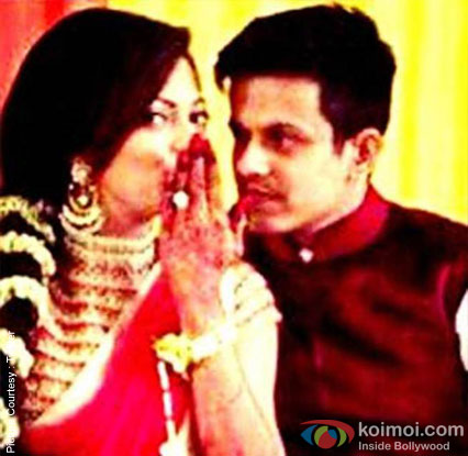  Drashti Dhami and Neeraj Khemka during their wedding