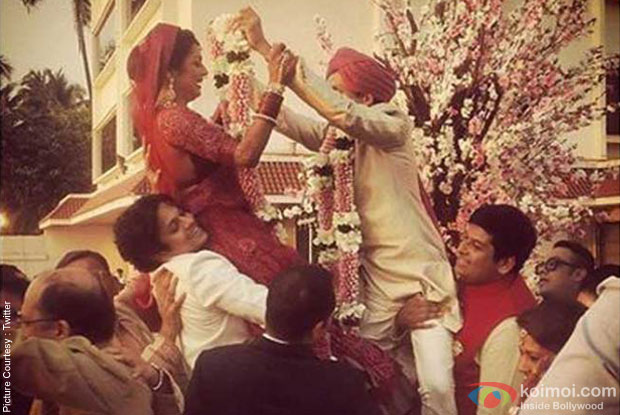  Drashti Dhami and Neeraj Khemka during their wedding