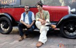 Sushant Singh Rajput and Dibakar Banerjee during the 2nd trailer launch of 'Detective Byomkesh Bakshy' Pic 1