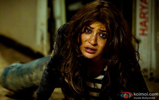 Anushka Sharma in a still from movie 'NH10'