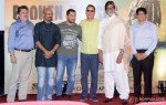 Aamir Khan, Vidhu Vinod Chopra and Amitabh Bachchan during the traier launch of 'Broken Horses' Pic 5