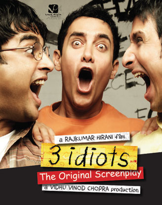 '3 Idiots (2009)' Movie Poster
