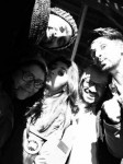 Bosco, Alia Bhatt, Shahid Kapoor with director Vikas Bahl on the sets of Shaandaar