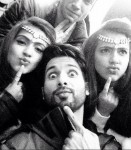 Shahid Kapoor on the sets of Shaandaar