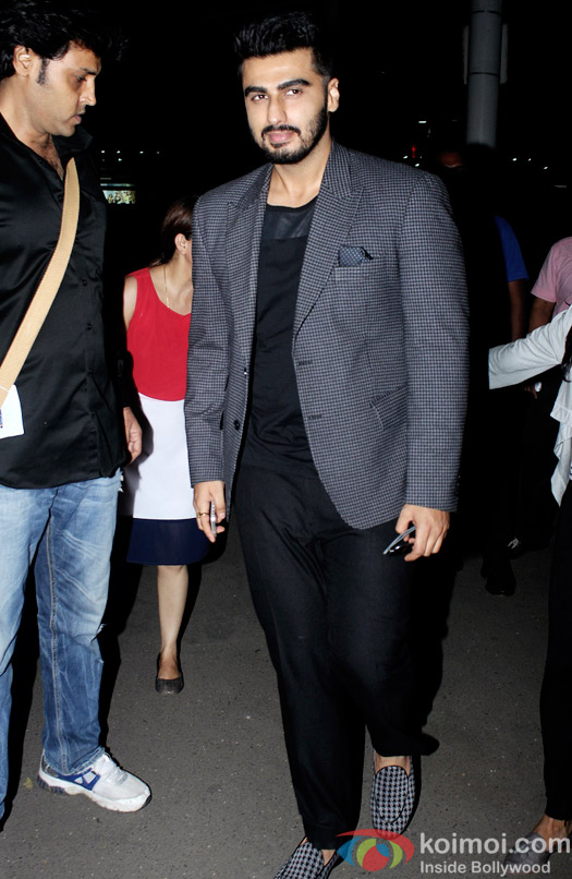 Arjun Kapoor Snapped At The Domestic Airport
