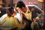 Swastika Mukherjee and Sushant Singh Rajput in Detective Byomkesh Bakshy Movie Stills Pic 1