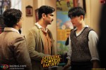 Anand Tiwari, Sushant Singh Rajput and Meiyang Chang in Detective Byomkesh Bakshy Movie Stills Pic 2