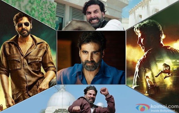 Akshay Kumar in a still from movie 'Main Gabbar'