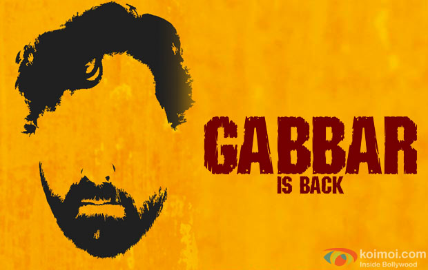 Gabbar Is Back movie poster