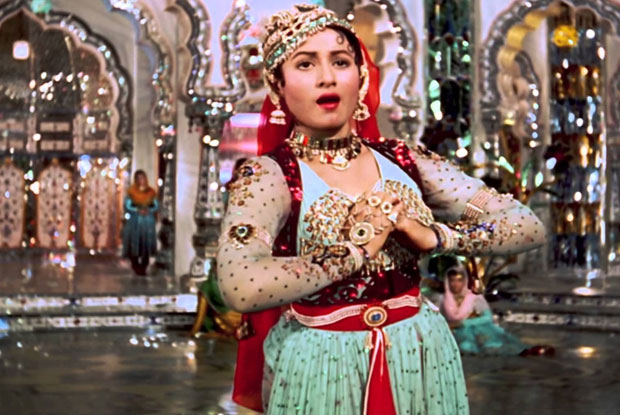 Madhubala in a still from movie 'Mughal-e-Azam (1960)'