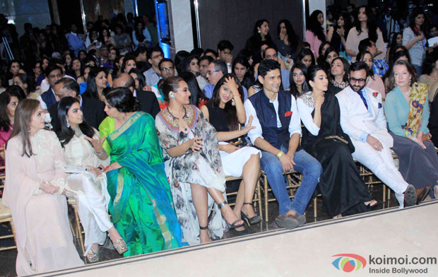 Nita Ambani, Shabana Azmi, Sonakshi Sinha, Karisma Kapoor and Saif Ali Khan At LFW 2015 Day 5