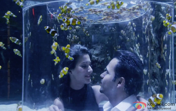Amyra Dastur and Emraan Hashmi in a still from movie 'Mr X'
