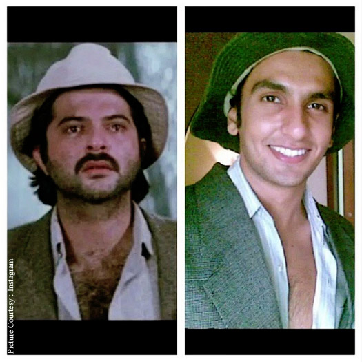 Ranveer Singh's Anil Kapoor Look