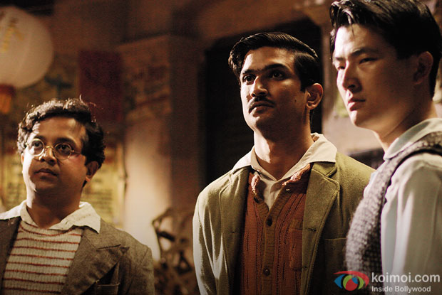 Sushant Singh Rajput in a still from movie 'Detective Byomkesh Bakshi'