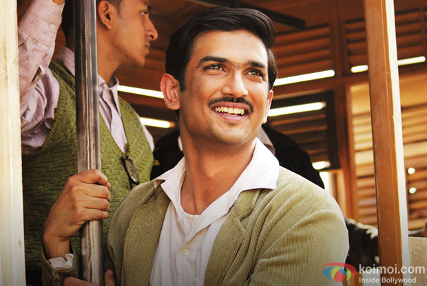 Sushant Singh Rajput in a still from movie 'Detective Byomkesh Bakshi'