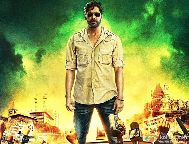 Akshay Kumar in a still from movie 'Gabbar Is Back'
