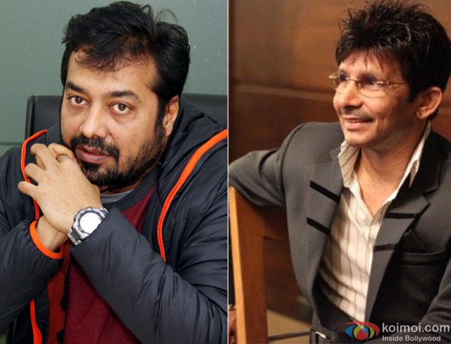 Anurag Kashyap and Kamaal Rashid Khan (KRK)