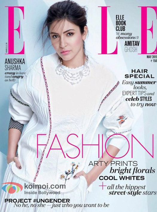 Anushka Sharma Goes 'Crazy In Love' On Elle Cover