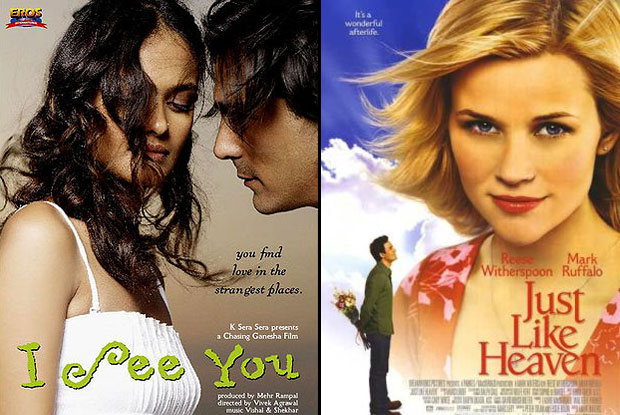 I See You (2006) and Just Like Heaven (2005) Movie Poster