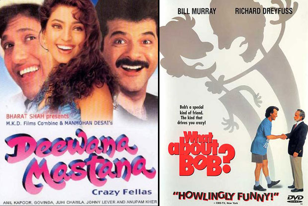 Deewana Mastana (1997) and What About Bob? (1991) Movie Poster