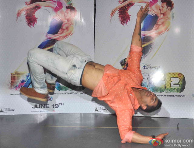 Varun Dhawan during the promotion of movie 'ABCD - Any Body Can Dance 2'
