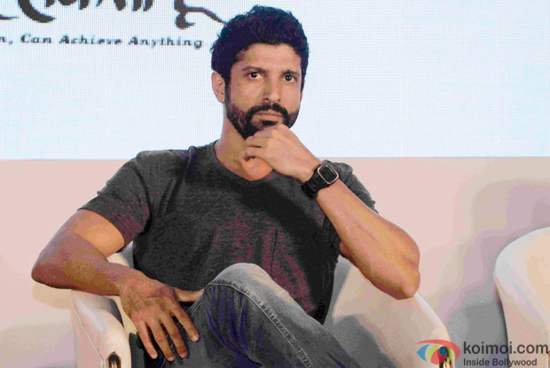 Farhan Akhtar at the launch of tele series 'Main Kuch Bhi Kar Sakti Hoon'