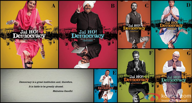 still from movie 'Jai Ho Democracy'