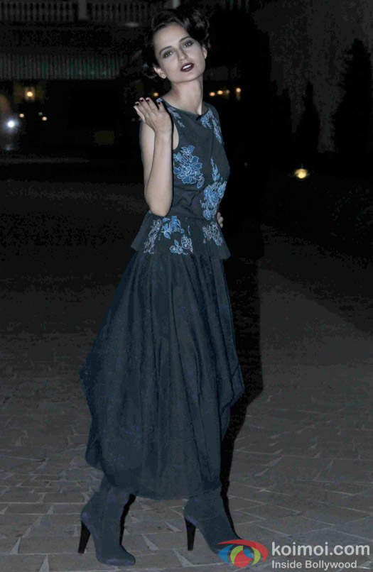 Kangna Ranaut At The Launch Of Anupama Chopra Book 'The Front Row' 
