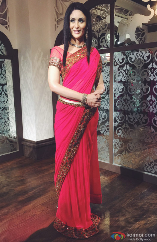 Kareena Kapoor's Wax Statue In Madame Tussauds Singapore