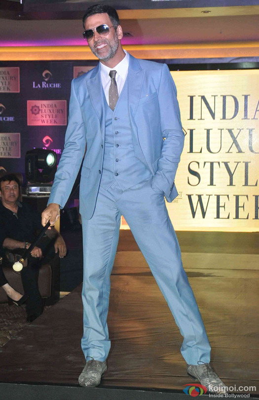 Akshay Kumar at the launch of India Luxury Style Week 2015