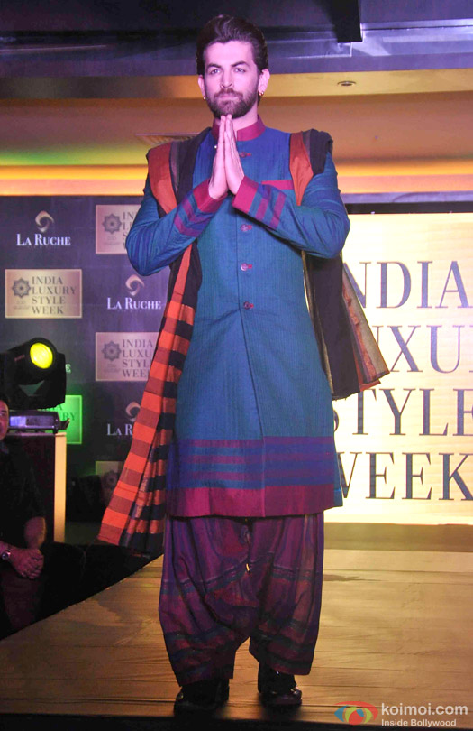 Neil Nitin Mukesh at the launch of India Luxury Style Week 2015