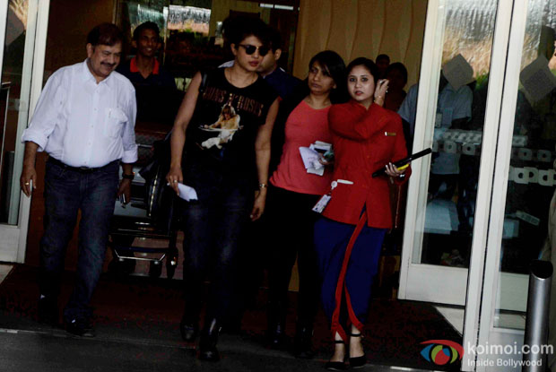 Priyanka Chopra Snapped At International Airport