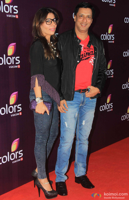 Madhur Bhandarkar during the red carpet of Colors Party 2015