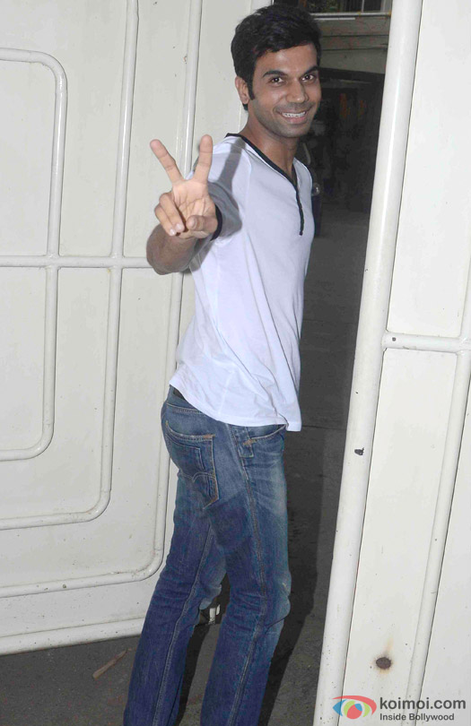 Rajkummar Rao Spotted At Juhu