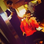 With @arjunkapoor getting ready
