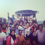 Thankful to the entire Thai crew and Indian crew for the support