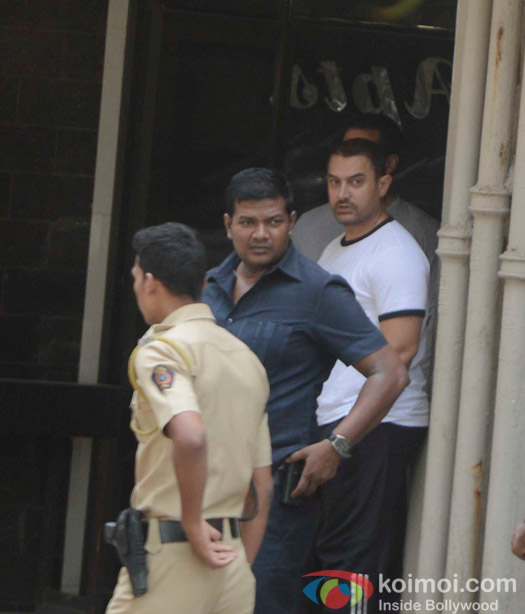 Aamir Khan Visit Salman Khan At Galaxy Apartments