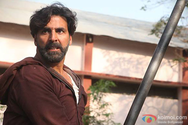 Akshay Kumar in a still from movie 'Gabbar Is Back'