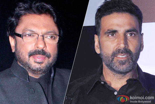 Sanjay Leela Bhansali and Akshay Kumar